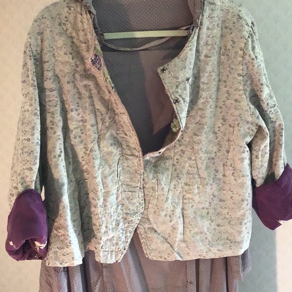 Magnolia pearl beautiful reversible jacket coat - Picture 8 of 15